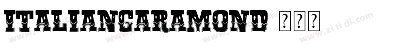 ItalianGaramond字体转换