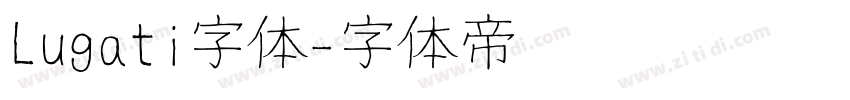 Lugati字体字体转换
