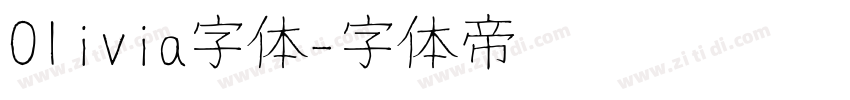 Olivia字体字体转换