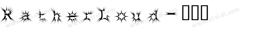 RatherLoud字体转换