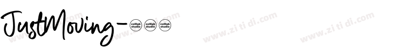 JustMoving字体转换