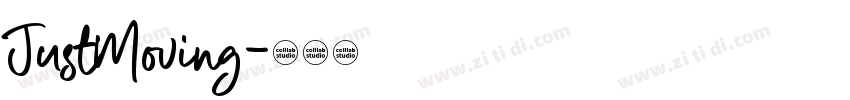 JustMoving字体转换