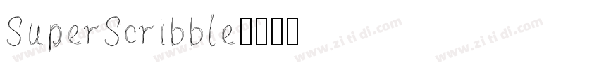SuperScribble字体转换
