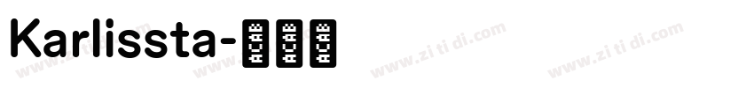 Karlissta字体转换