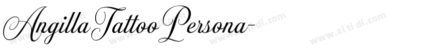 AngillaTattooPersona字体转换