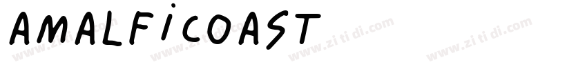 AmalfiCoast字体转换