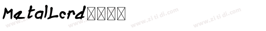 MetalLord字体转换