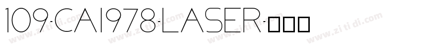 109-CAI978-laser字体转换