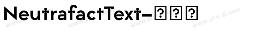 NeutrafactText字体转换
