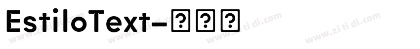 EstiloText字体转换
