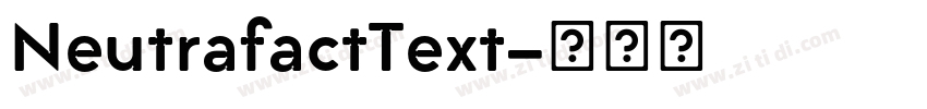 NeutrafactText字体转换
