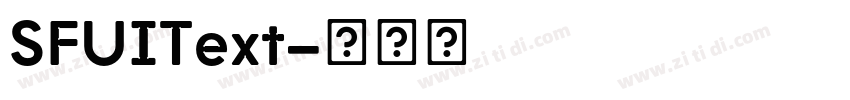 SFUIText字体转换