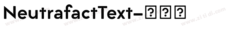 NeutrafactText字体转换
