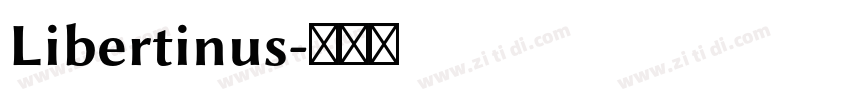 Libertinus字体转换 Libertinus字体转换