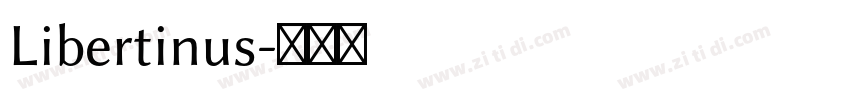 Libertinus字体转换 Libertinus字体转换