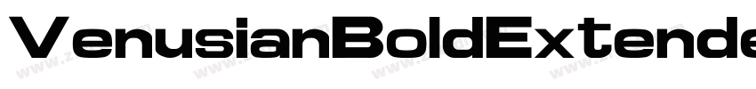 VenusianBoldExtended字体转换