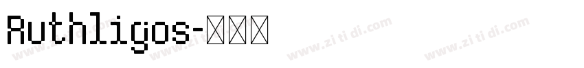Ruthligos字体转换