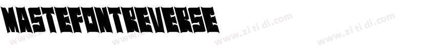 mastefontReverse字体转换
