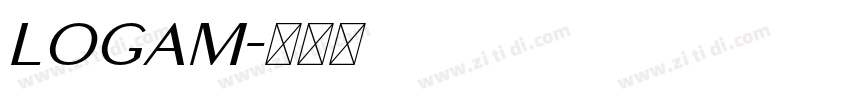 LOGAM字体转换