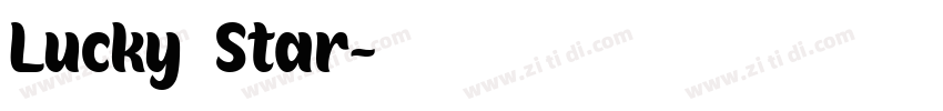 Lucky、Star字体转换