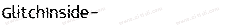 GlitchInside字体转换