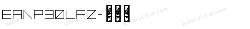 EanP30Lfz字体转换