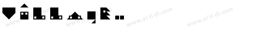 Village字体转换