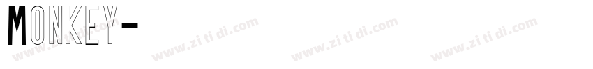 Monkey字体转换