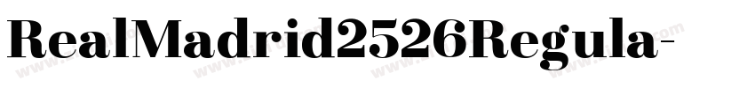 RealMadrid2526Regula字体转换