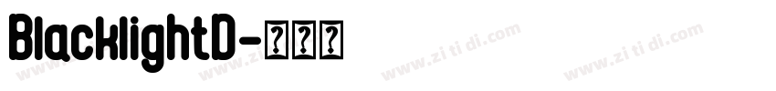 BlacklightD字体转换