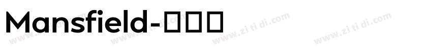 Mansfield字体转换