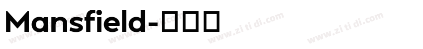 Mansfield字体转换