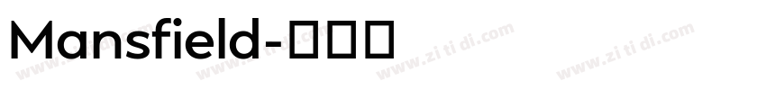 Mansfield字体转换