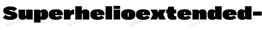 Superhelioextended字体转换