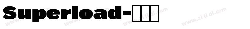 Superload字体转换