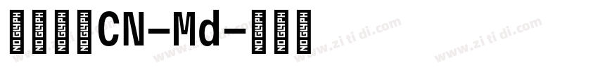 有爱新黑CN-Md字体转换