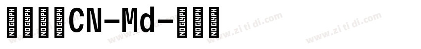 有爱新黑CN-Md字体转换