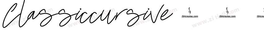 Classiccursive字体转换