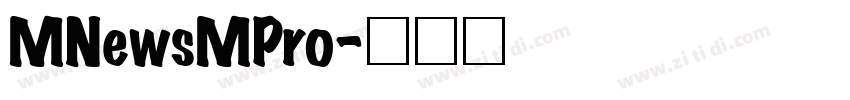 MNewsMPro字体转换