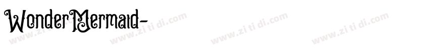 WonderMermaid字体转换