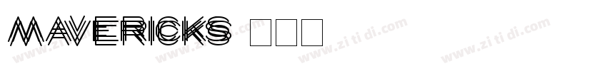 Mavericks字体转换