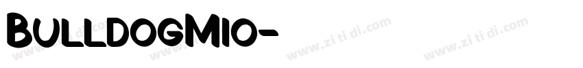 BulldogMio字体转换