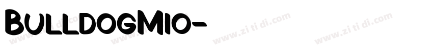 BulldogMio字体转换
