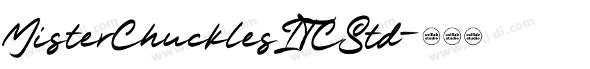MisterChucklesITCStd字体转换