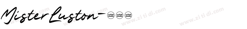 MisterLuston字体转换