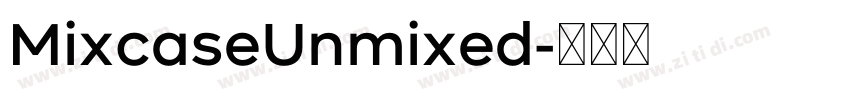 MixcaseUnmixed字体转换