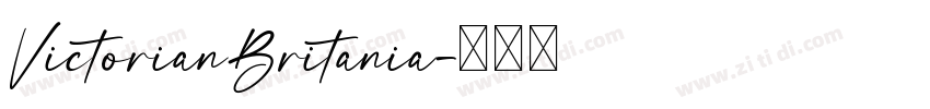 VictorianBritania字体转换