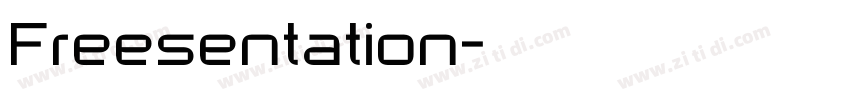 Freesentation字体转换 Freesentation字体转换
