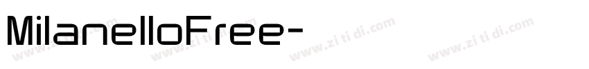 MilanelloFree字体转换