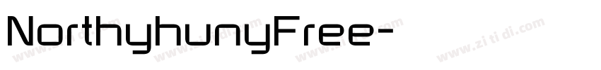 NorthyhunyFree字体转换